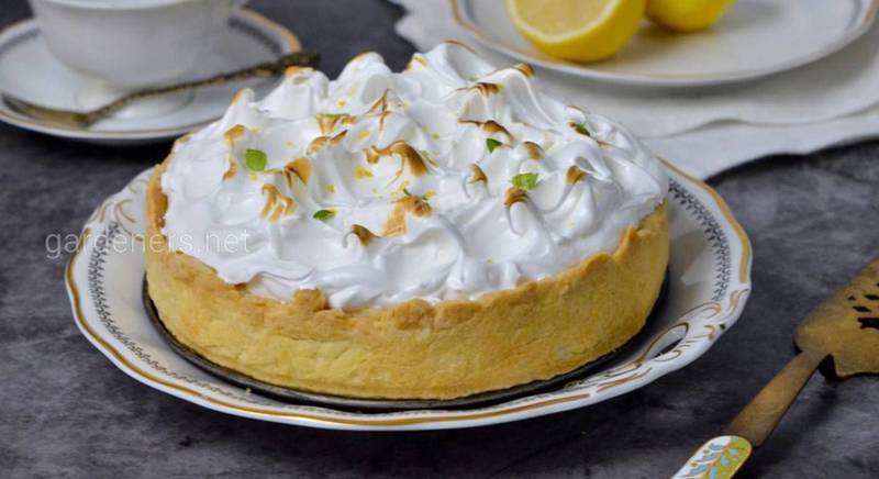 Десерт Лимонный тарт
