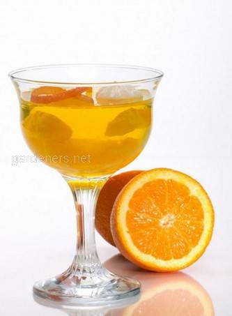 Желе апельсиновое