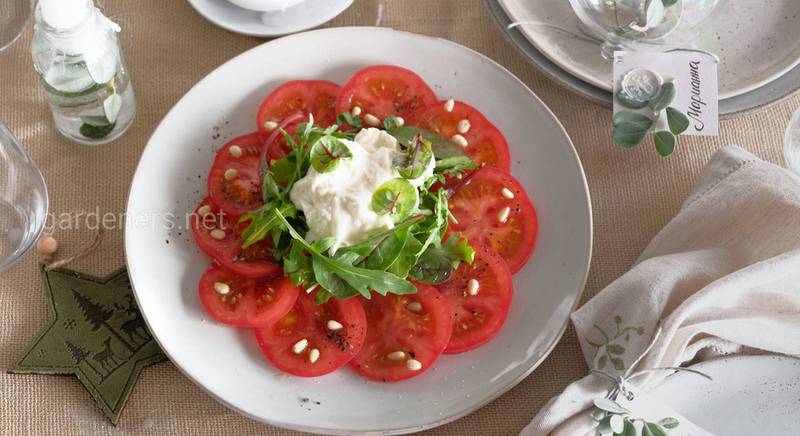 Рецепт карпачо із томатів