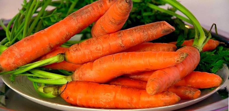 Печена морква