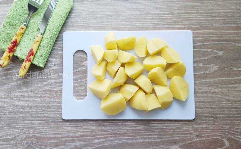 Рецепт картофельных роллов с селёдкой