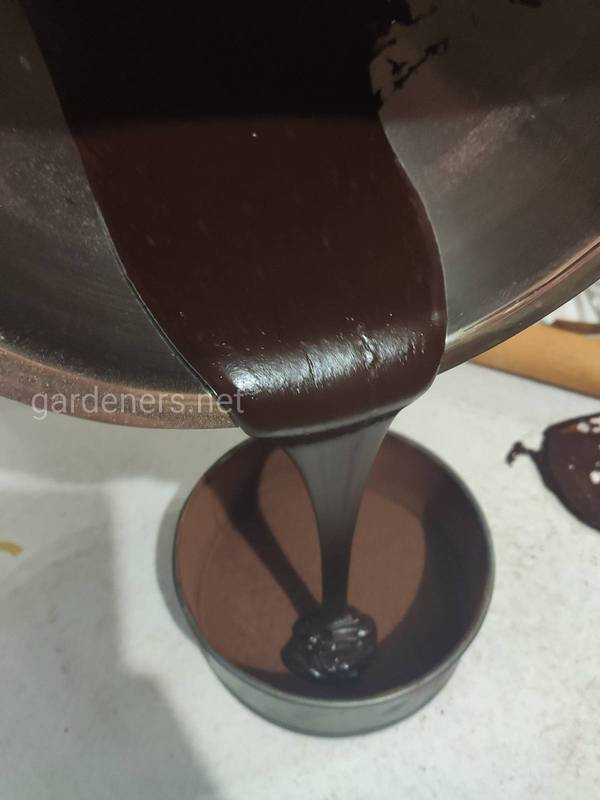 Шоколадное бисквитное тесто