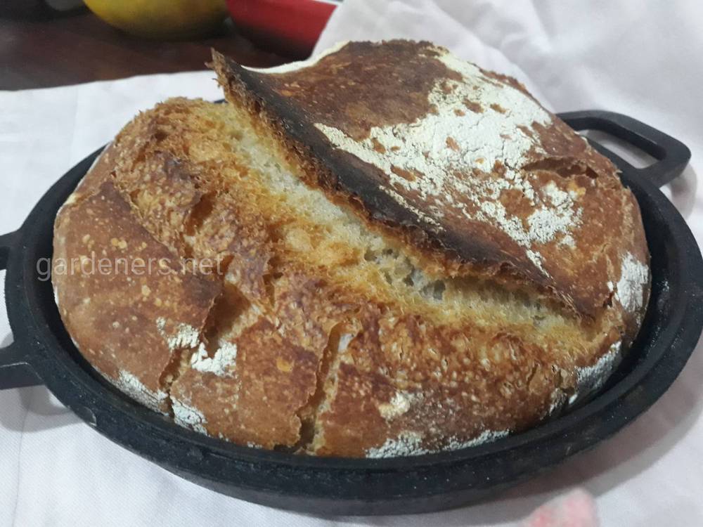 хлеб в казане