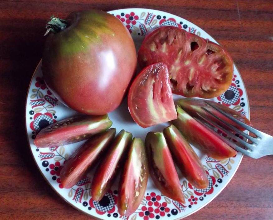 Сорт томата Бычье сердце черное