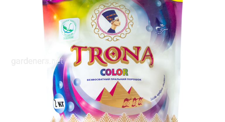 Порошок стиральный бесфосфатный «TRONA color», 2кг