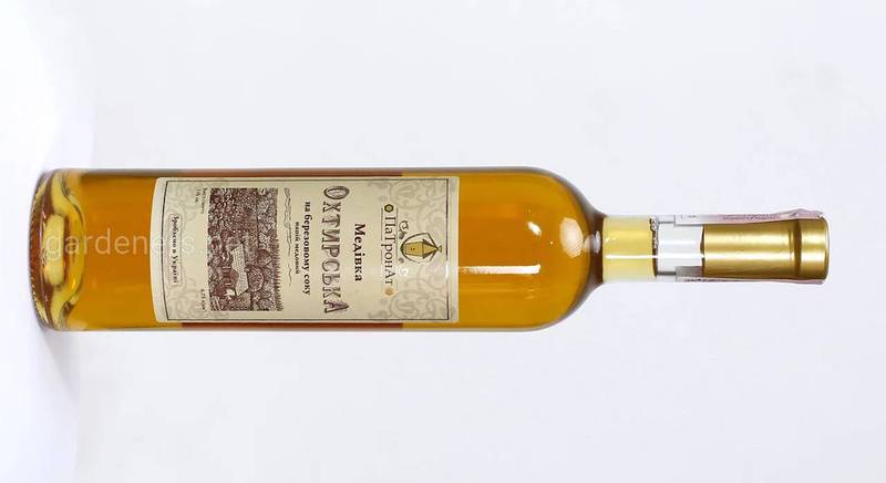 Ексклюзивне медове вино "Охтирська медівка на березовому соку ПаТронАт"
