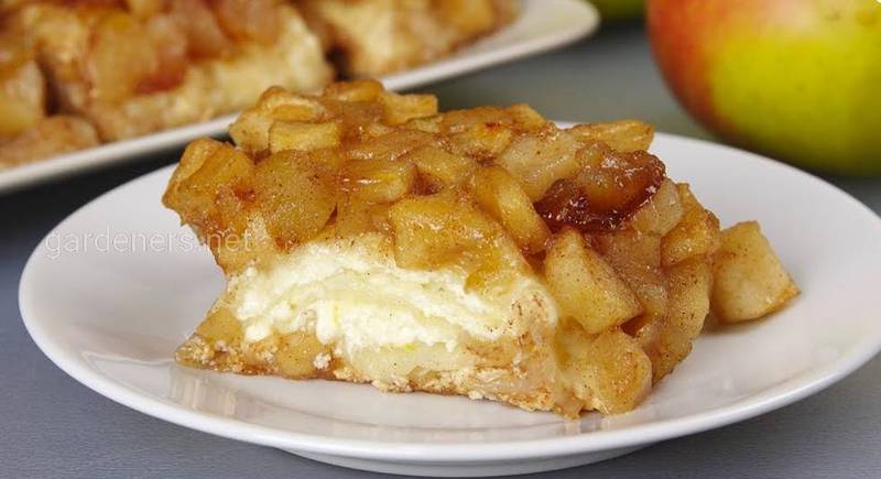 Вкусный и полезный десерт из творога и яблок