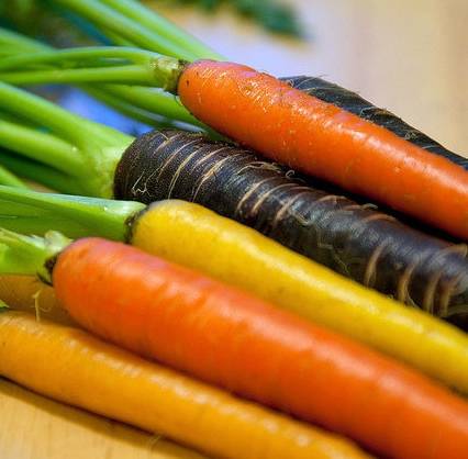 Цветная морковь 