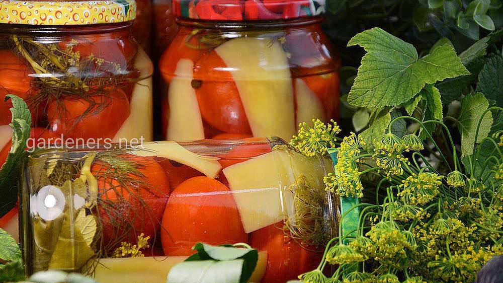 Особливості консервування томатів