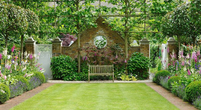 Особливості англійського стилю саду
