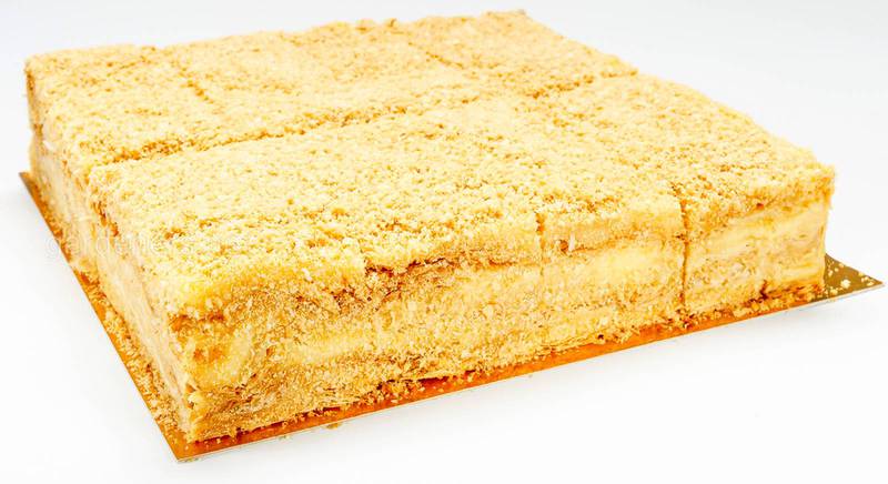 Торт Від Юрка Вербила Наполеон ванільний 1кг, 8шм