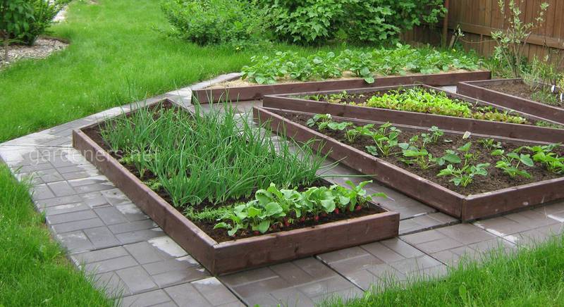 Не испортит ландшафт: модульный огород в вашем саду