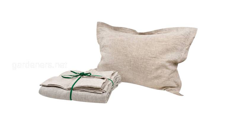 Washed linen комплект постельного белья (двуспальный Евро)