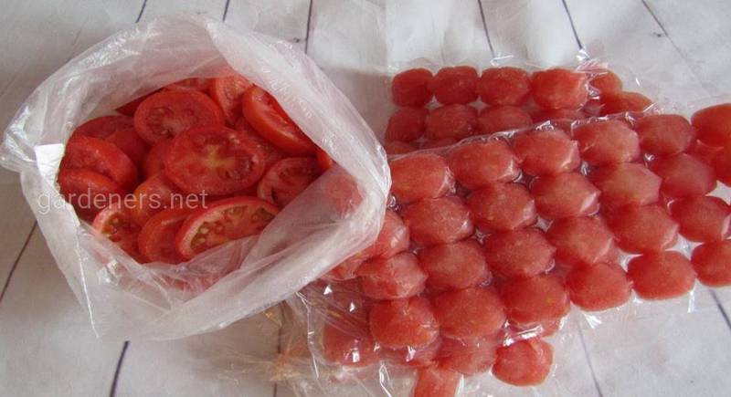 Заготовка свежих помидорчиков на зиму