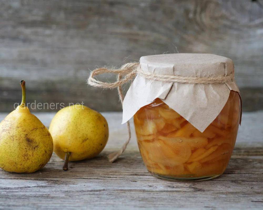 Грушево-лимонное варенье
