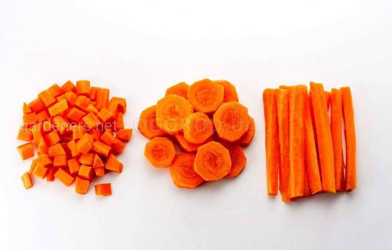 Состав оранжевой моркови 
