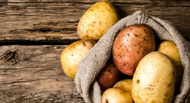 Калорийность запечённого картофеля 