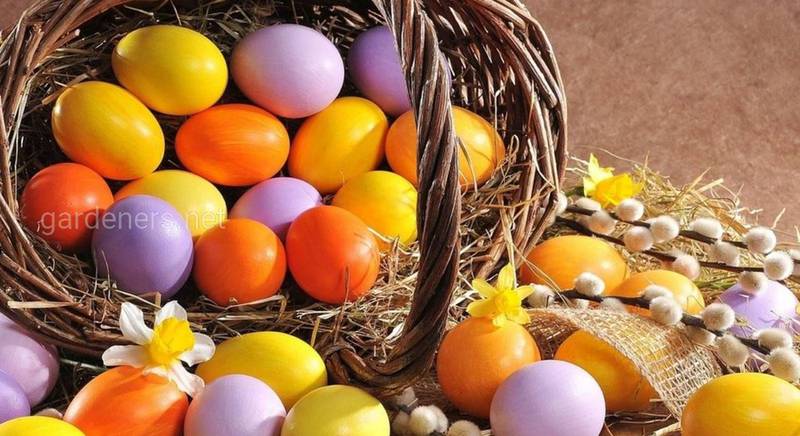Способы покраски яиц